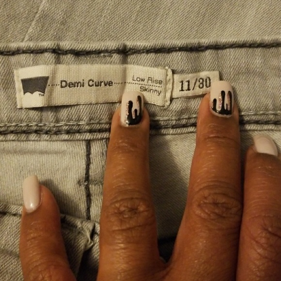 Levis Gray Jeans - Picture 2 of 2